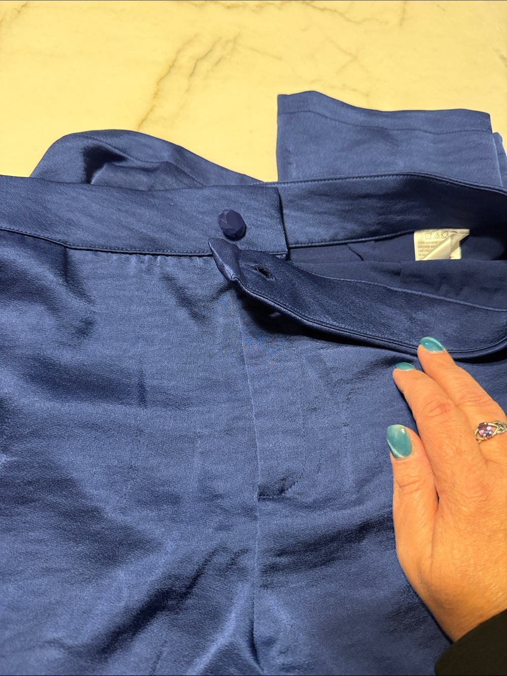 G by Giuliana Royal Blue Women's Trousers